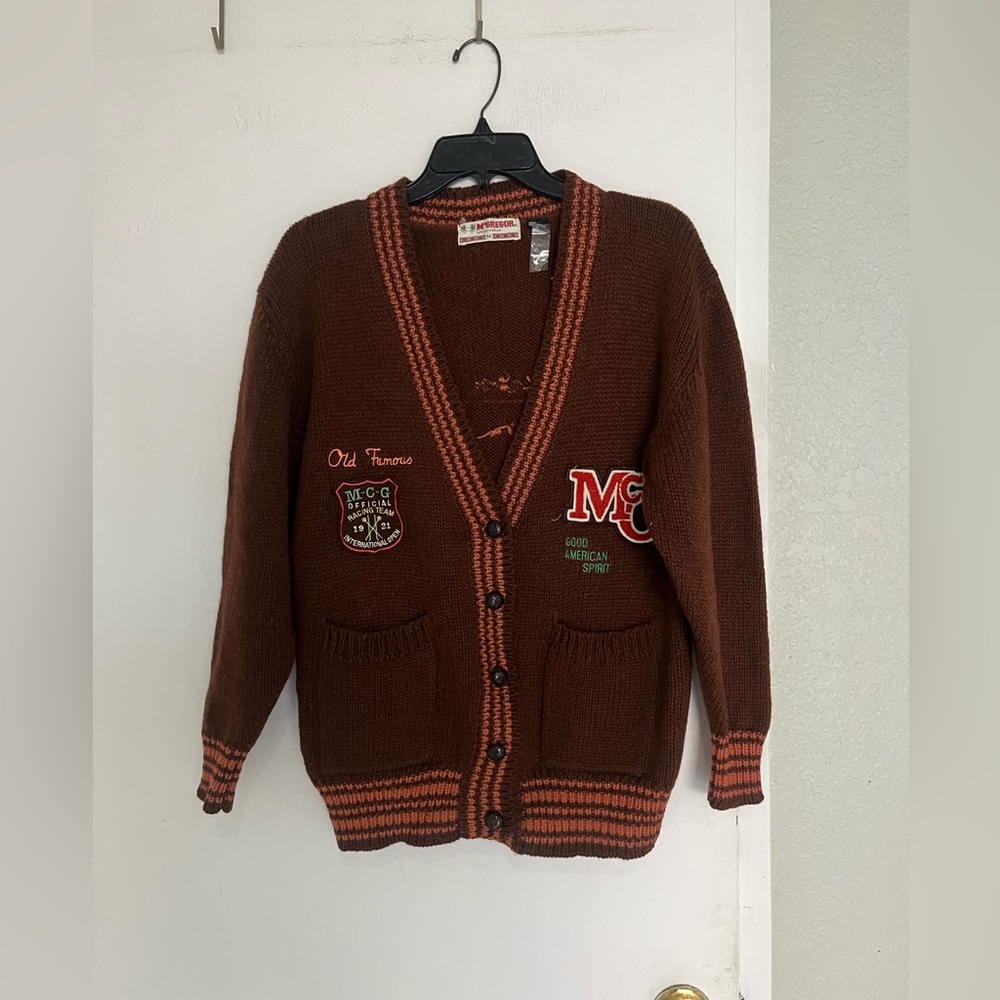 VTG McGregor Varsity Sweater